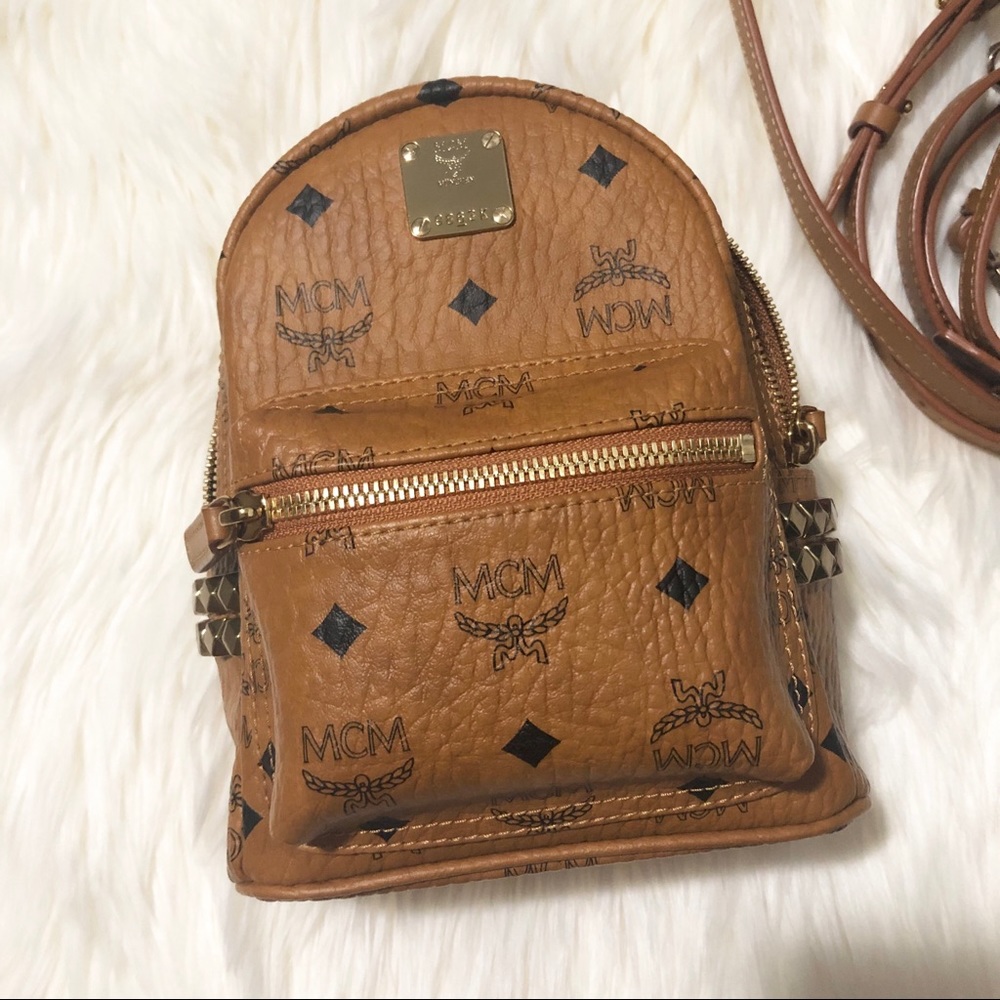 Mcm extra mini backpack